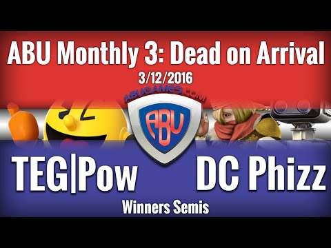 ABU Monthly: TEG | Pow (Pacman) vs. DC Phizz (Sheik, ROB) - Winners Semis