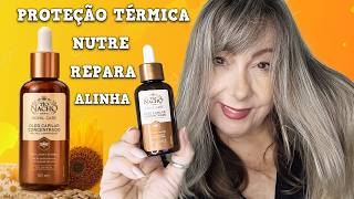 🧡ÓLEO CAPILAR CONCENTRADO TIO NAHO ROYAL CARE low poo proteção térmica
