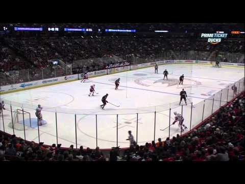 Ryan Getzlaf vs Jonathan Ericsson fight Mar 22 2013 Detroit Red Wings vs Anaheim Ducks NHL Hockey