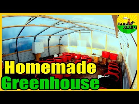 Amazing Greenhouse made from a Carport Video