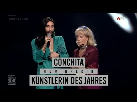 Conchita Wurst - Künstlerin des Jahres - Amadeus Austrian Music Awards 2016
