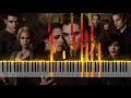 The Twilight Saga - Almost a Kiss by Alexandre Desplat Piano Tutorial