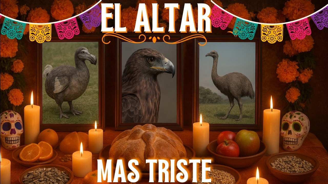 DIA DE MUERTOS: ALTAR para las AVES QUE ¡YA NO VOLVERAN!