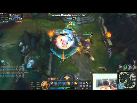 SKT T1 Faker Azir VS CJ Entus BDD Syndra