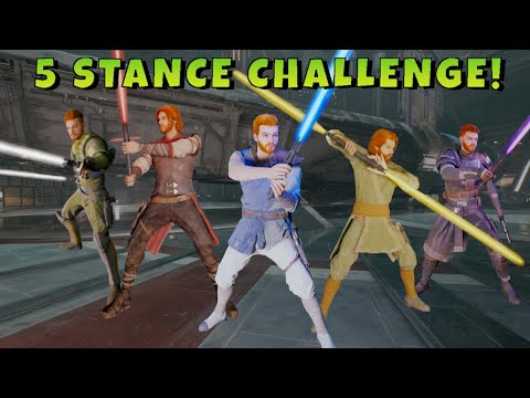 Can you beat the Jedi Survivor 5 Stance Challenge?