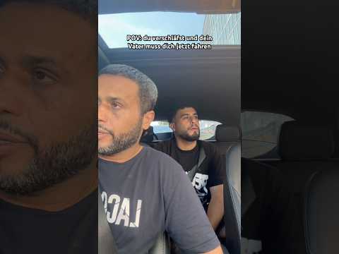 LADI overslept and dad has to drive him to school now…🥹😂 #LADI #RAED #Dad