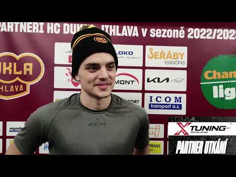 ChL 22/23, 29. kolo: Dukla - Zlín 4:3 pr., Richard Cachnín