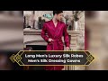 Mens Silk Robe