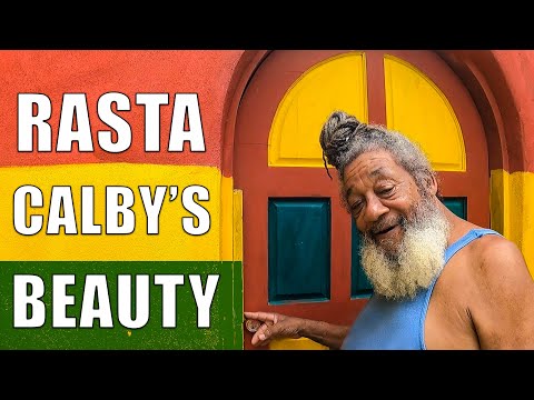 The place that made me stay in JAMAICA. Meet my friend RAS CALBY.