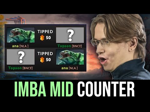 Topson 200 IQ COUNTER vs MOST BROKEN hero on mid