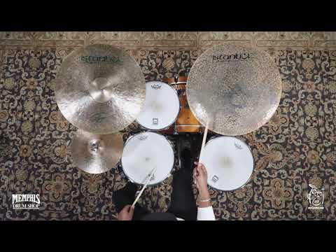 Istanbul Agop 22" Turk Flat Ride Cymbal - 1991g (TFR22-1091720AA)