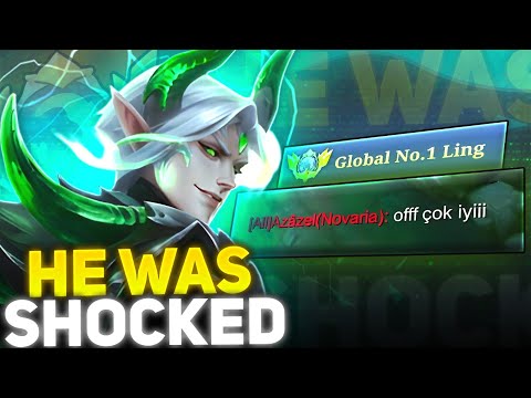 He Was Shocked by My Ling Speed | MLBB Global Ling