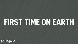 Cover art for First time on earth