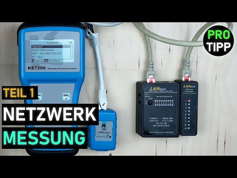 Netzwerk Messung Teil 1 - LAN Test / Kurth KE7200