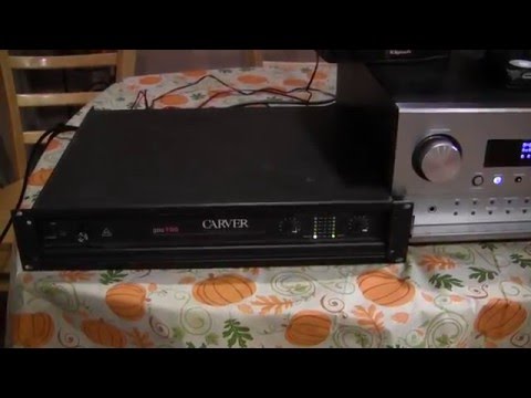 pm700 Carver professional amplifier on ebay
