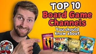 Top 10 Small Board Game Channels You Should Watch