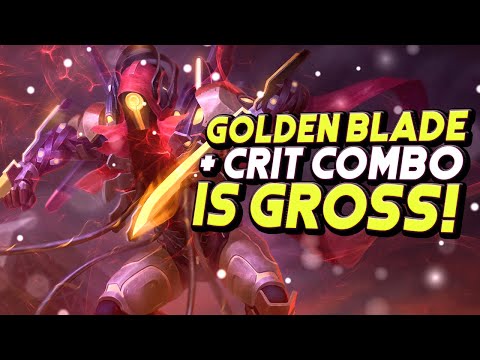 The Golden Blade + Crit Combo Is GROSS!