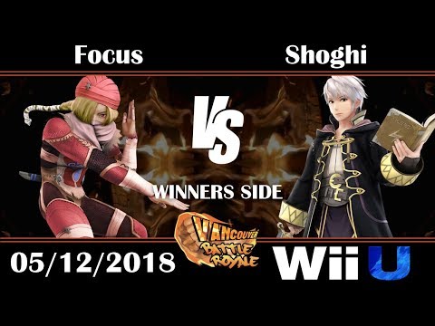 VBR Smash 4 Singles: Pools - Focus (Sheik) vs Shoghi (Robin)