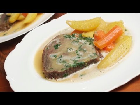 Sauerbraten im Topf zubereiten, Chefkoch Tipps für einfachen Rinderbraten