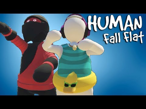 Human Fall Flat - POBESNELI KAMION!  (Co op w/ Cerix)