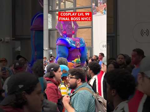 Most INSANE Cosplay of NYCC 2025 12 ft. Tall GALACTUS 😯🔥