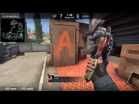 Pov TACO (36/20) CS GO DEMO - INFERNO - MIBR 15 VS 19 EG (Blast America Finals 21/06/2020)
