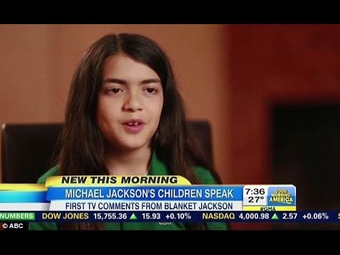 First TV Comments from Blanket Jackson - Remembering Michael Documentary