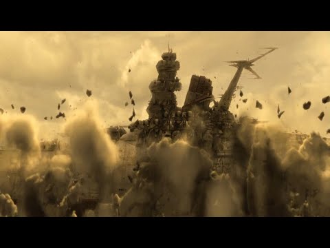 Thumbnail of the video: *351* - Space Battleship Yamato (2010 Live Action Movie) - Sample Scene - Yamato Launch Sequence