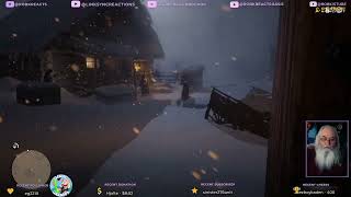 Red Dead Redemption 2 Old Man Gaming Having fun enjoying the snow!