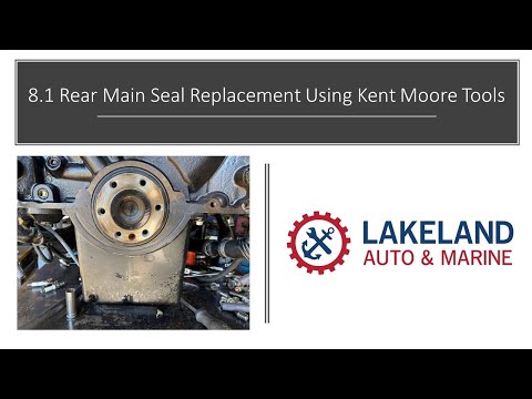 8.1 496 GM Big Block Rear Main Seal Replacement Using Kent Moore Tools