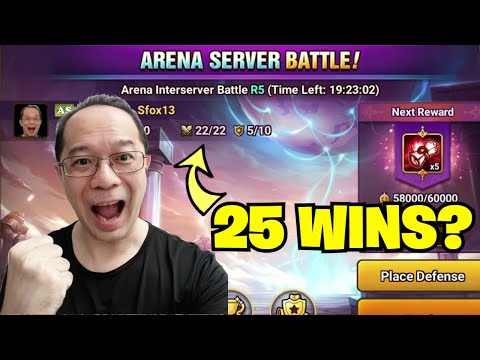 Summoners War - THIS IS MY FIRST TIME EVER (Arena Interserver Battle)