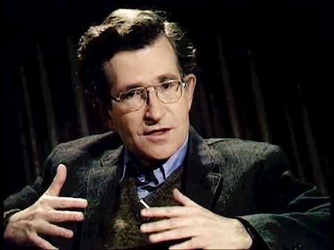 Noam Chomsky interview on Language and Knowledge (1977)