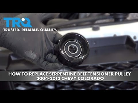 How To Replace Serpentine Belt Tensioner Pulley 2004-2012 Chevy Colorado