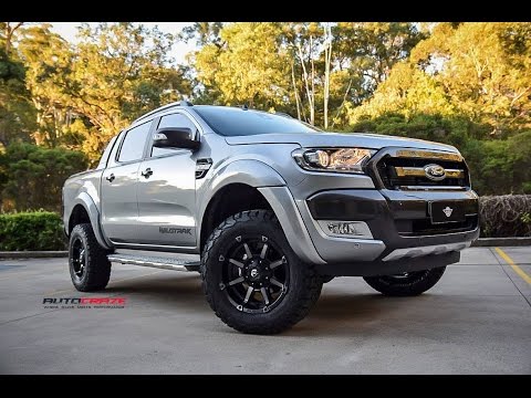 Ford Ranger Wildtrak Wheels - Fuel Coupler Rims + 2" Tough Dog Lift Kit  | AutoCraze