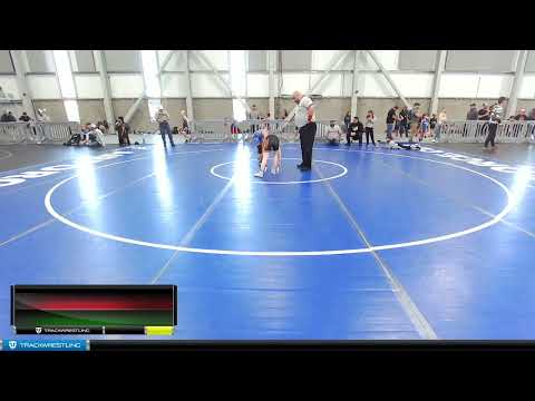 76-78 Lbs Round 2 - Hunter King, Kalispell Wrestling Club Vs Julian Tovar, Prosser Wrestling Acade
