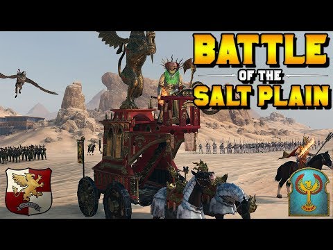 The Battle of the Salt Plain: Empire v Tomb Kings (Turin, GobboKing, ProfPwn)|Total War: Warhammer 2