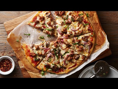 Easy Sausage Mushroom Pizza Recipe | Pillsbury