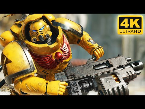 HEAVY BOLTER IS INSANE! Imperial Fist vs 500+ Tyranids - Warhammer 40k: Space Marine 2 (4K)