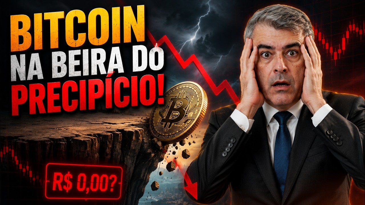O Bitcoin pode cair MUITO mais do que você imagina