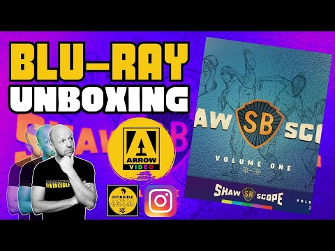 SHAW SCOPE VOL.1 - Arrow Video Blu-ray Unboxing & Review