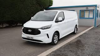 LA24 VRZ 2024 (24) Ford Transit Custom 300 Limited 2.0TDCI, Euro 6, 136PS 6 Speed, L2 LWB Panel Van