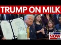 Trump Signs Bill Allowing Schools To Serve Milk