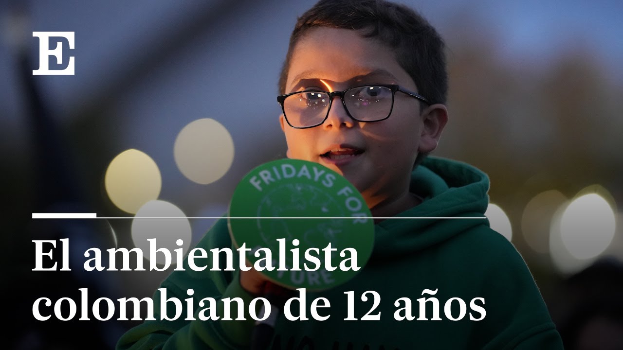 Francisco Vera, un NIÑO de 12 años, defensor del CAMBIO CLIMÁTICO