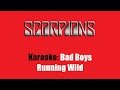 Karaoke Scorpions Bad Boys Running Wild