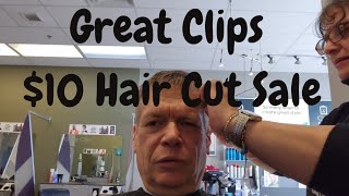 $10 Haircut Transformation from a 25-Year Pro who gives Me a fresh new Look at Great Clips