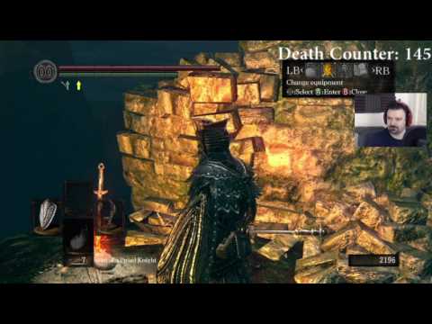 Dark Souls: The Redemption Run pt71 - Cat Tells Me To F' Off!/Moonlight Butterfly Boss