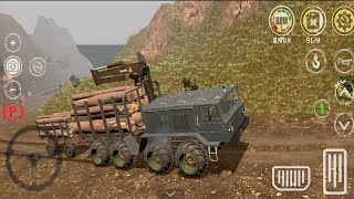 Maz 537 truck rthd gameplay - New trucks in rthd game - maz truck power test in lost town 50%tunning