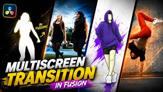 Radial Flip Transition | DaVinci Resolve Fusion Tutorial Deutsch