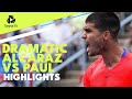 Dramatic Carlos Alcaraz vs Tommy Paul Highlights | Montreal 2022