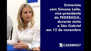 preview picture of video 'Entrevista com a vice-presidente da Federasul, Simone Leite, em São Gabriel'